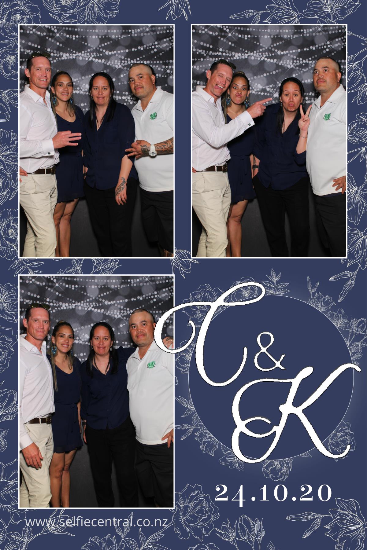 Christopher & Kataraina's wedding | View more photos from the event at gallery.photobooth.co.nz/u/SelfieCentral/Christopher-Katarainas-wedding
